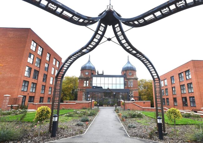 A general view of Landscaping on Nightingale Quarter, Derby