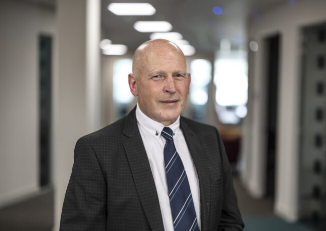 John Carlin, regional director (Midlands & South-West) at construction and civil engineering main contractor McLaughlin & Harvey.