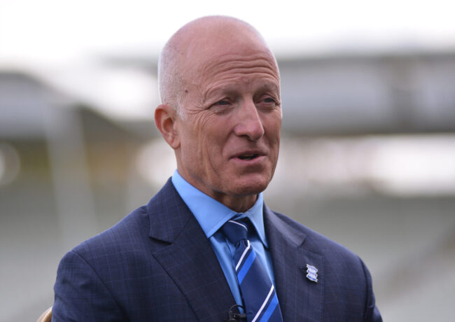 Birmingham City chairman Tom Wagner