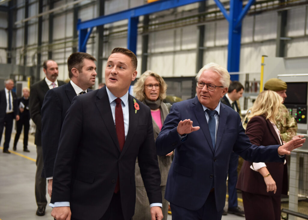 Streeting: Telford gun factory opening marks 'new era of hope' - Place Midlands