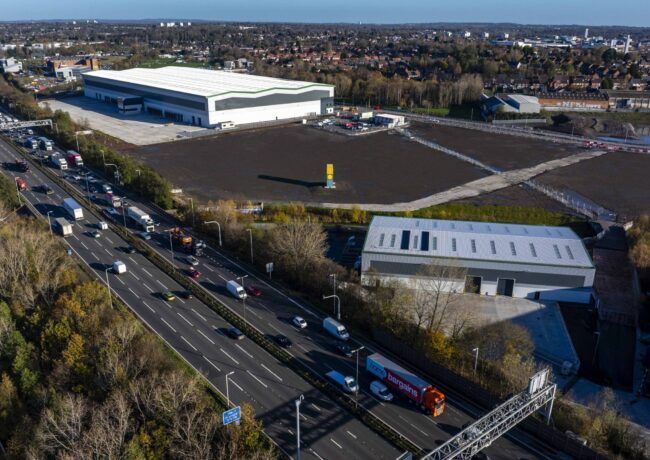 An aerial view of phase one at SPARK Walsall