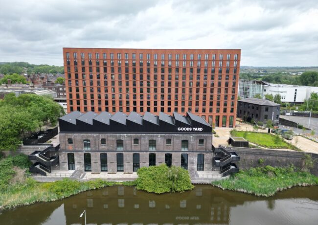 The Goods Yard regeneration project in Stoke on Trent.