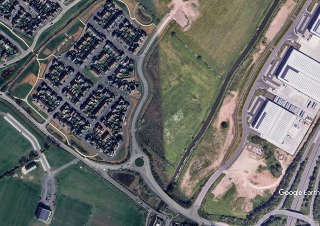 More than 100 homes could be built at a 10-acre site at Branston Locks near Burton