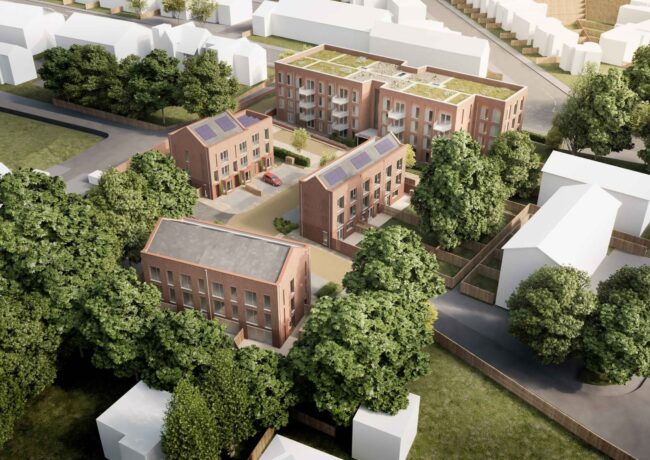A CGI of a planned 52-home scheme for Hagley Road in Edgbaston
