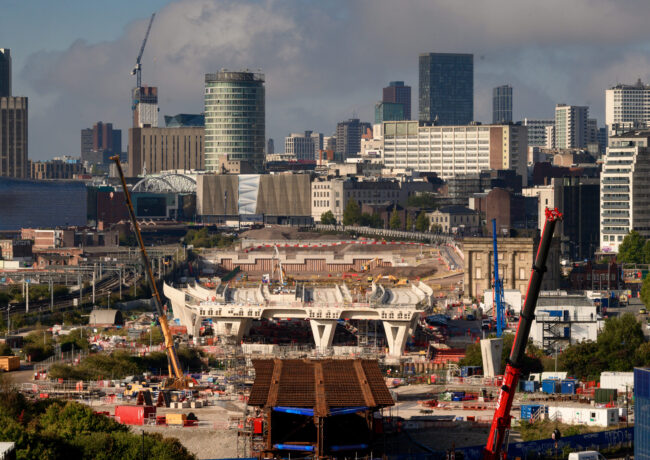All tunnelling has now been completed between Birmingham and Old Oak Common.