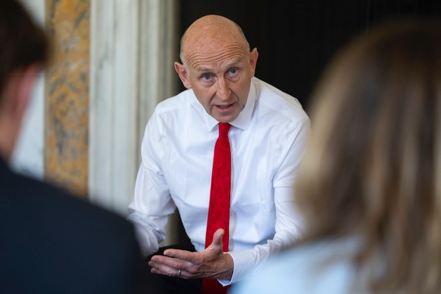 UK Defence Secretary John Healey