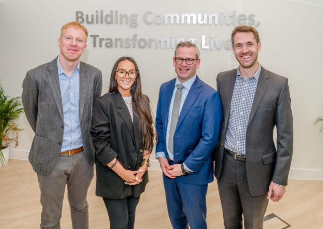 James Sutherland – Technical Director, Tania Lillie – Head of Sales, Ben Leather – Regional Managing Director and Mike Sherman - Head of Land & Partnerships