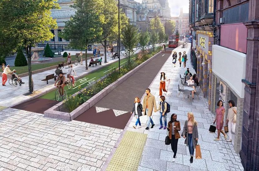 Latest phase of £19m city works completed - Place Midlands