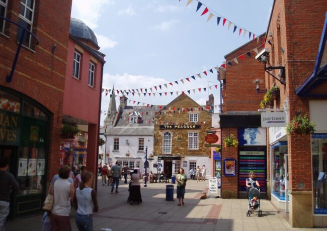 Market Harborough town centre
