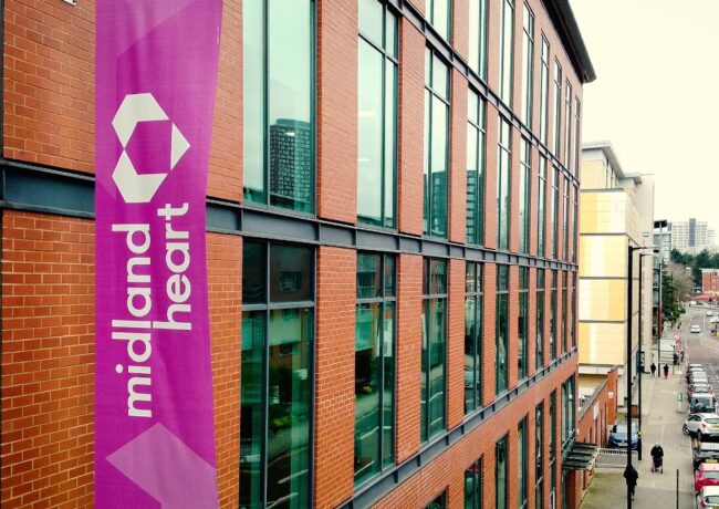 Midland Heart's Bath Row headquarters in Birmingham