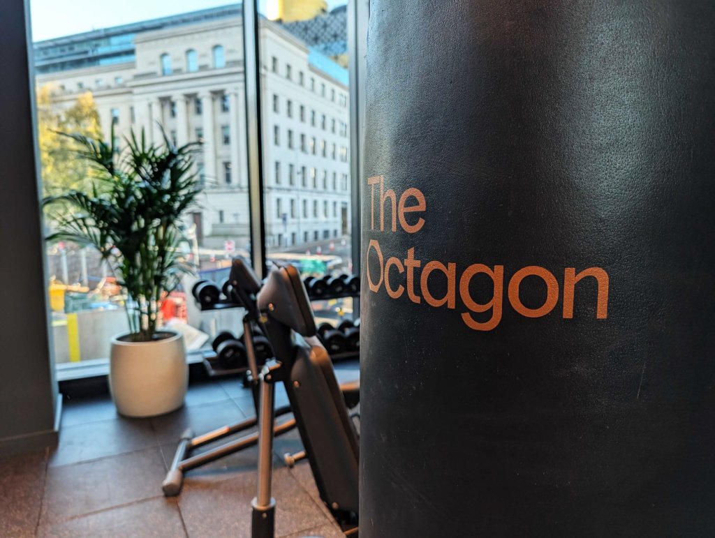 Private gym facilities for residents at The Octagon in Birmingham city centre. Credit: Place Midlands