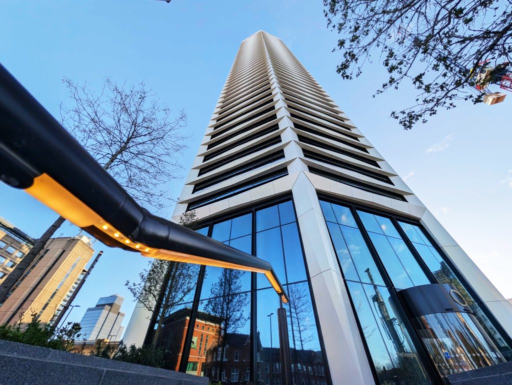 The Octagon is currently the tallest single building in Birmingham - At least until the completion of One Eastside next year. Credit: Place Midlands