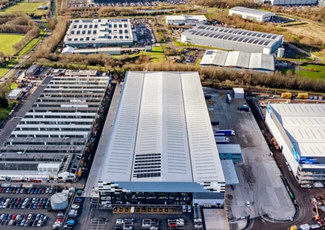 Aerial image of Unit 1 at PIN54 near Wolverhamption