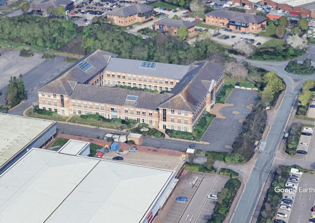 A general view of Riverleen House