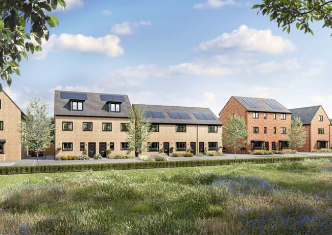 A CGI of how the second phase of the Stallings Place development in Kingswinford will look