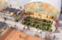 A CGI if a proposed new padel centre in Nottingham