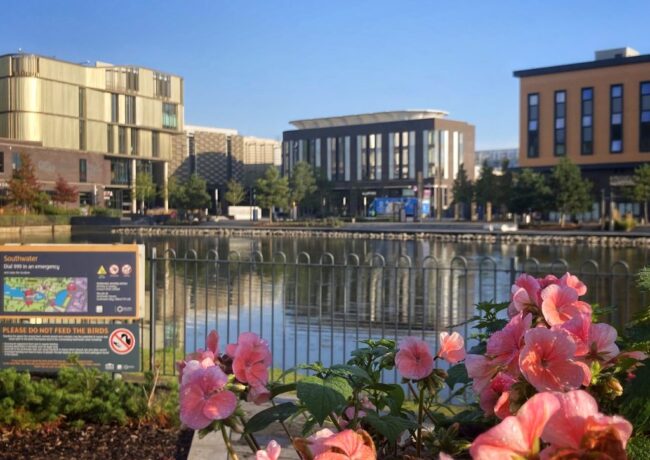 A general view of Telford