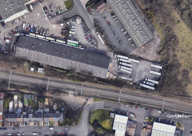 Aerial view of Unit H, Flaxley Parkway, Birmingham